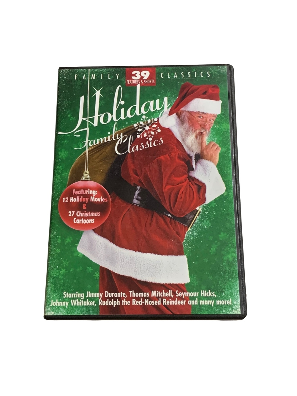 Holiday Family Classics DVD 4-Disc Set 12 Holiday Movies + 27 Cartoons